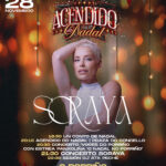 Soraya, protagonista do acendido do Nadal no Porriño