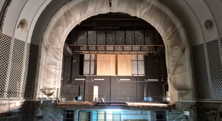 Las obras de recuperación del Cine Fraga se acercan a los 21 millones de euros