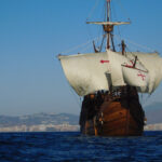 La réplica histórica de la Nao Santa María,en Vigo
