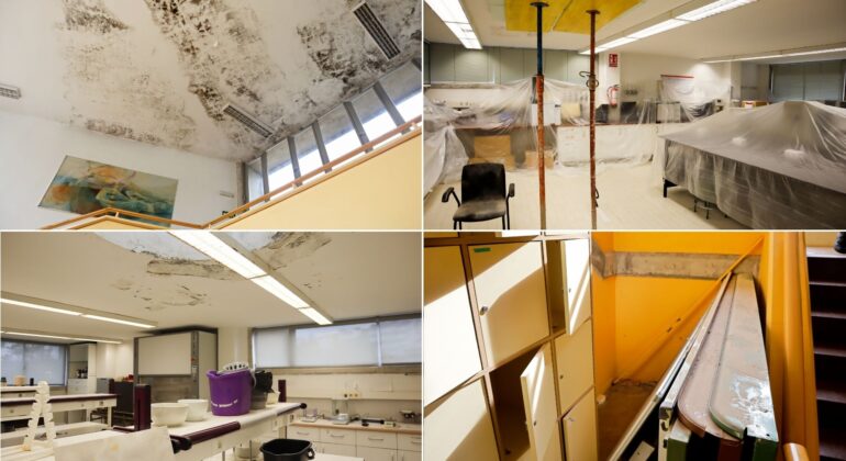 Denuncian graves negligencias de seguridad en las obras del CIFP Manuel Antonio de Vigo