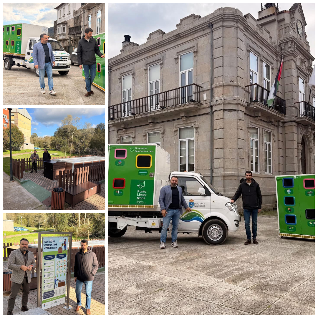 Gondomar reforza compostaxe e reciclaxe con un novo centro e seis puntos limpos