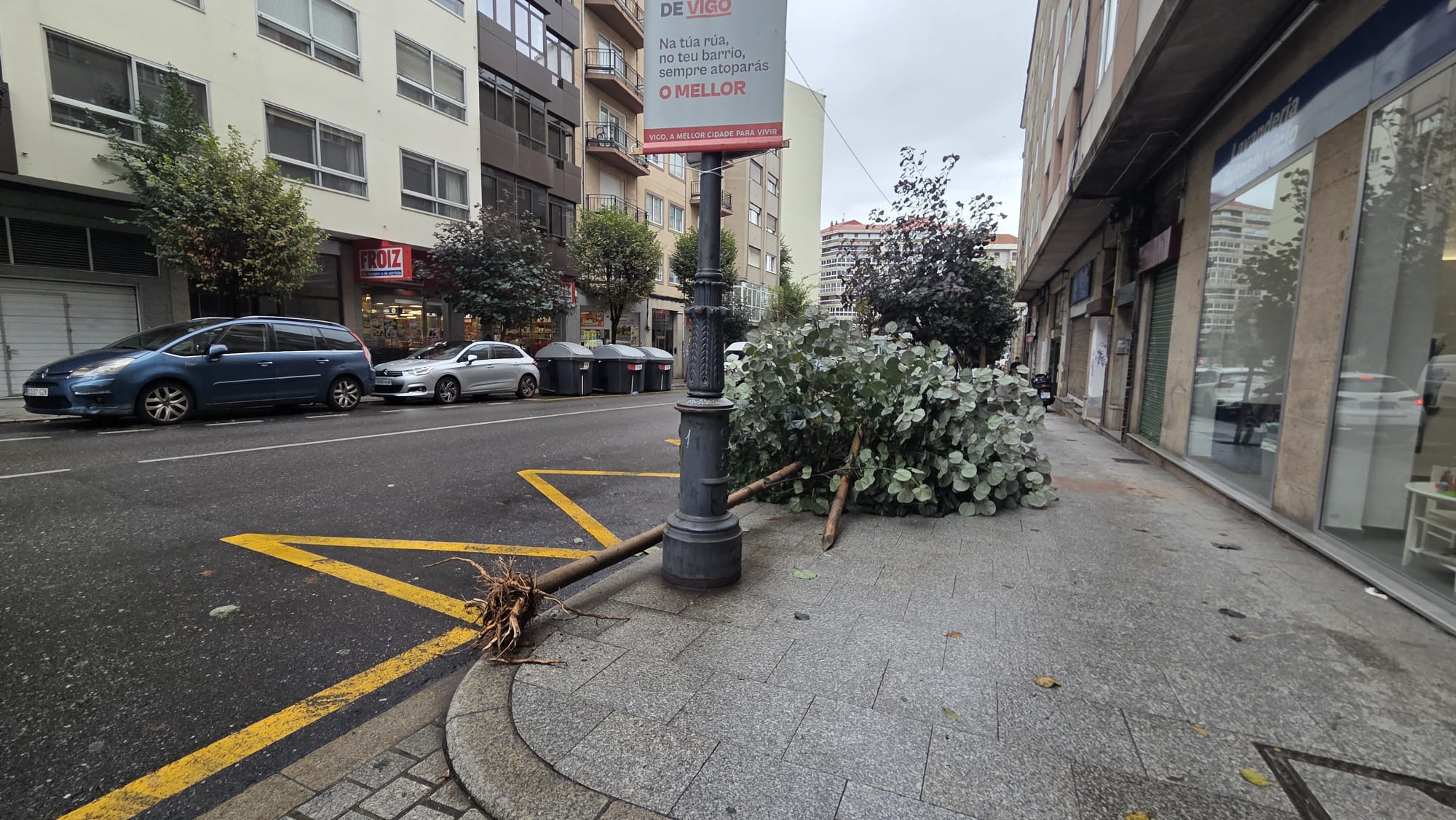 A borrasca 'Claudia' deixa máis de 140 incidencias, con Pontevedra e A Coruña como as provincias máis afectadas