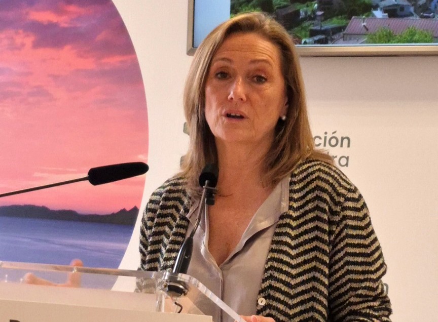 La presidenta en funciones de la Diputación urge al alcalde a una reunión para desbloquear el convenio de reforma de la piscina de Teis