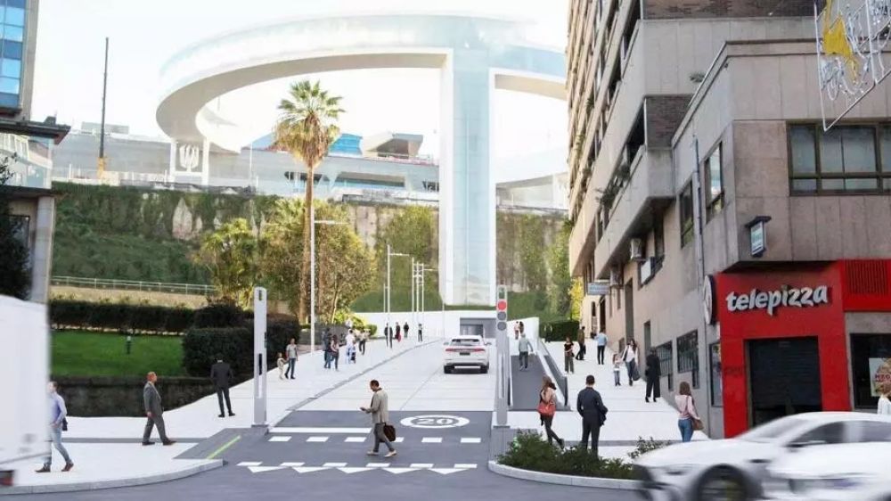 Una rampa mecánica conectará el año que viene García Barbón con el HALO