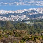 Un octogenario pasa la noche perdido en un monte de Vigo