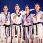 A galega Helena García, prata no World Taekwondo Women’s Open Championships