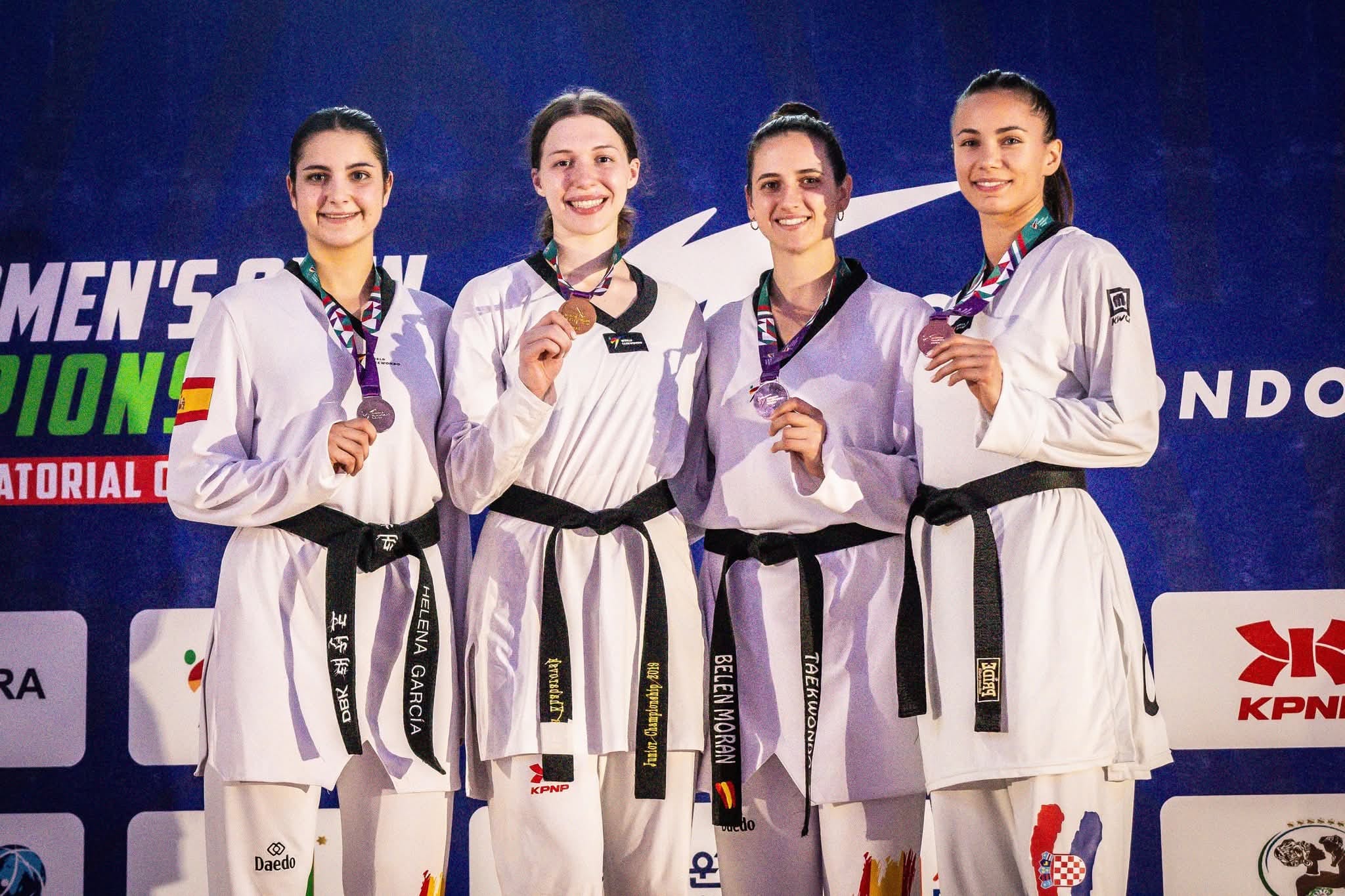 A galega Helena García, prata no World Taekwondo Women’s Open Championships