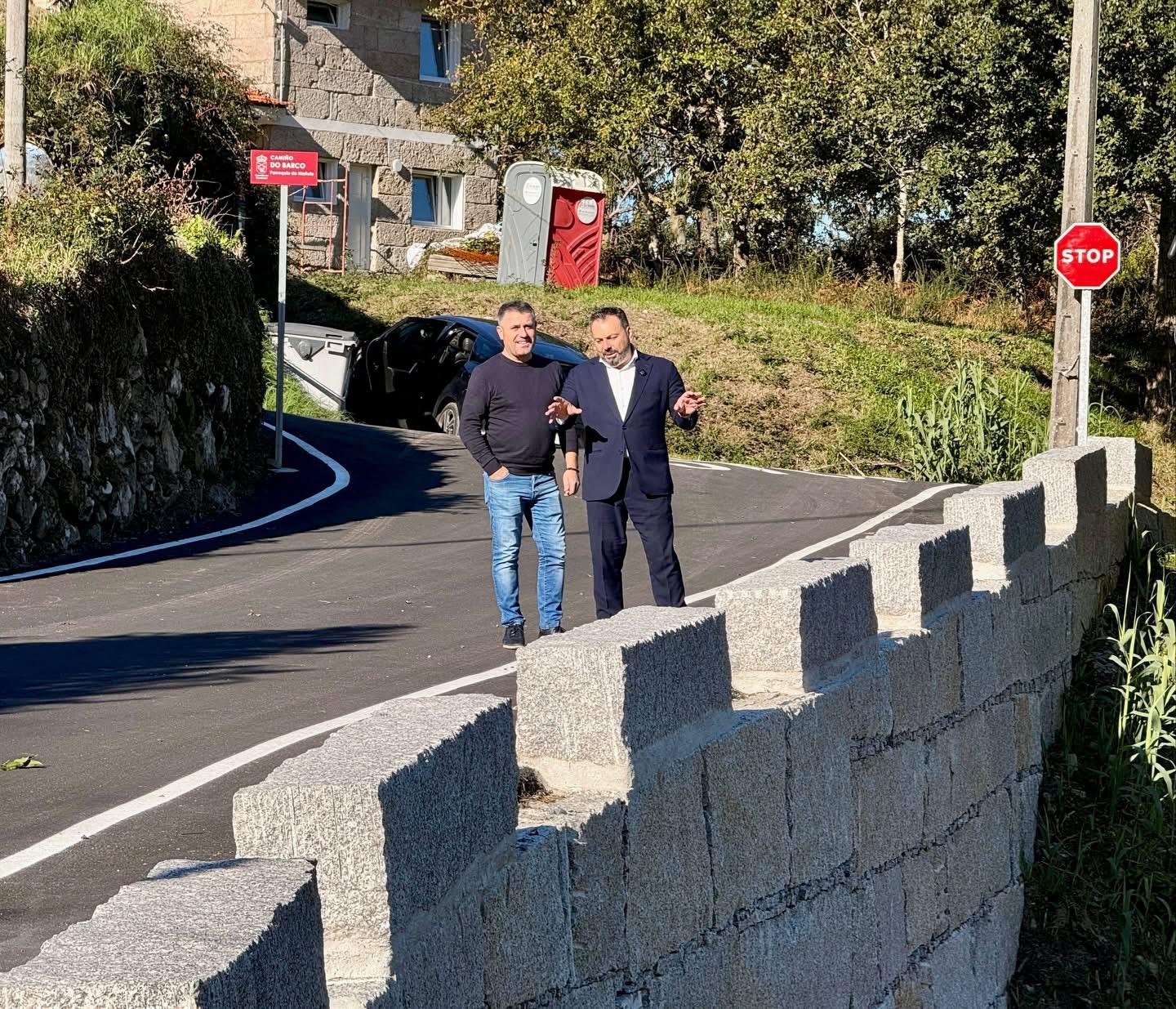 Gondomar mellora a accesibilidade en Mañufe