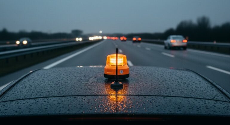 La DGT retira la homologación a cuatro balizas V16 a 48 horas de que su uso sea obligatorio