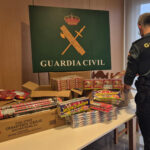 La Guardia Civil denuncia a un bazar de Gondomar por vender pirotecnia sin autorización ni medidas de seguridad