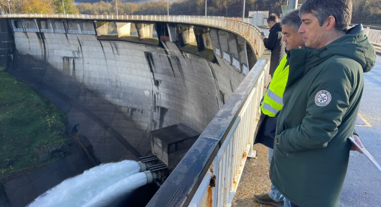 La Xunta acelera las obras en las válvulas de Eiras, en medio del choque con el Concello Vigo