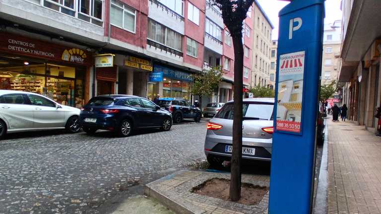 Ourense suprime la ORA desde el 1 de enero y se suma a Lugo en la eliminación del aparcamiento regulado
