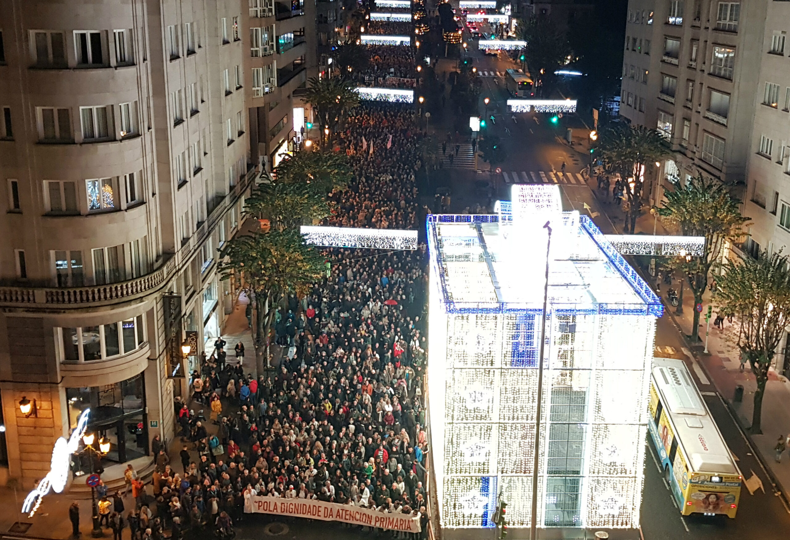 SOS Sanidade Pública llama a manifestarse este jueves, día 4, ante la “crisis sanitaria” en Vigo