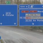 Unha condutora circula en sentido contrario pola Autopista