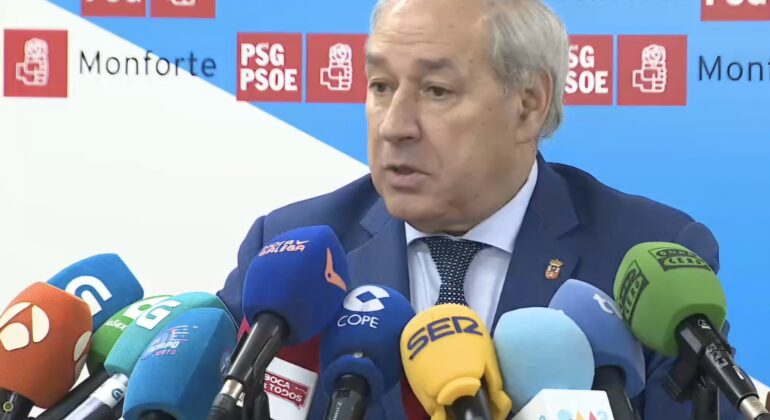 Tomé dimite como presidente de la Diputación de Lugo y deja todos los cargos en el PSdG