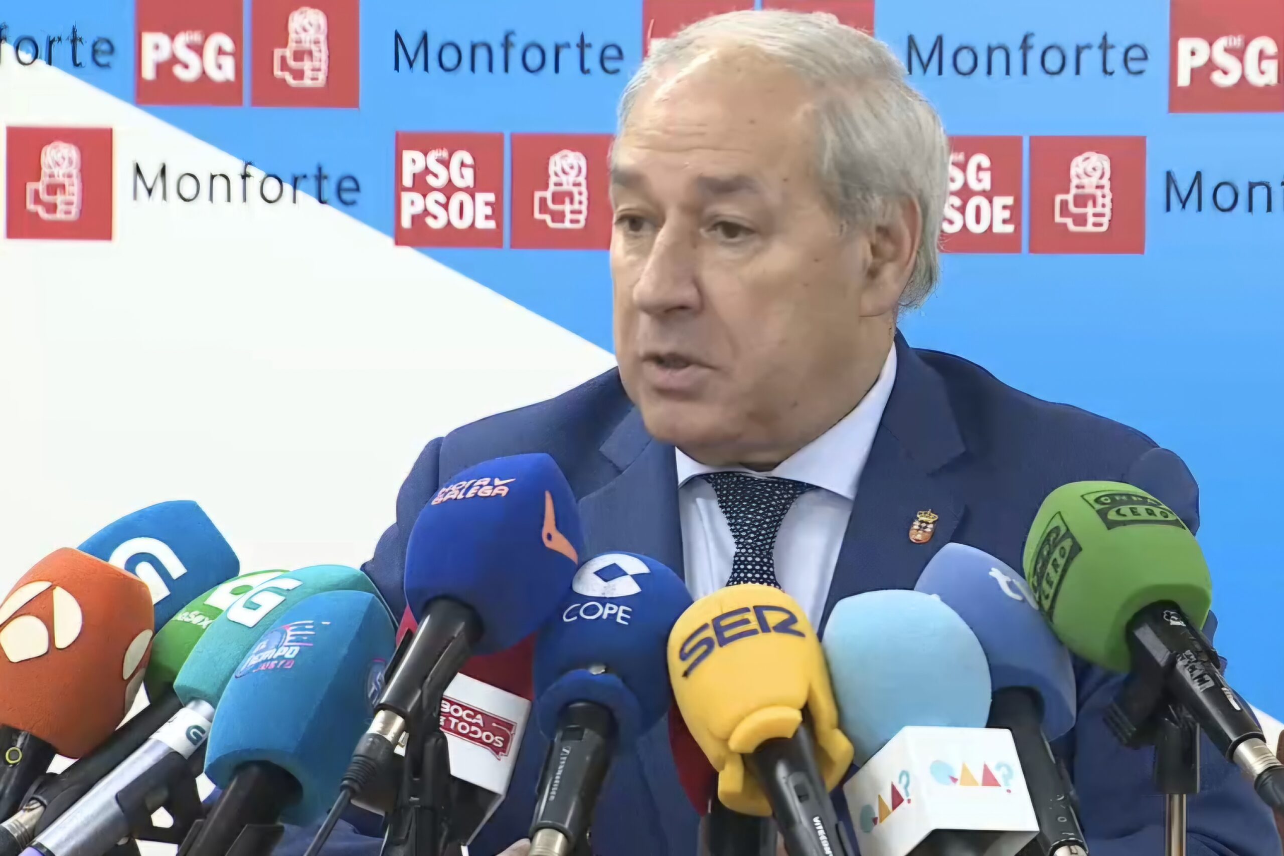 Tomé dimite como presidente de la Diputación de Lugo y deja todos los cargos en el PSdG