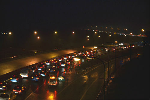 Caballero destaca el buen funcionamiento del tráfico durante el puente, pese a la alta afluencia de visitantes