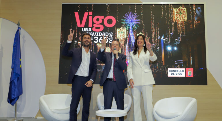 "Vigo ha inventado la Navidad del siglo XXI"