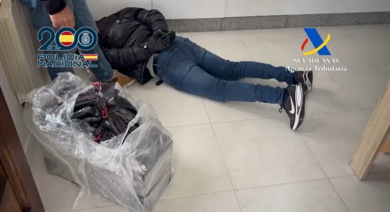 Intervenidos 200 kilos de cocaína en el puerto de Vigo en una operación contra el tráfico de drogas