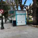 Los vecinos exigen la retirada del Cíes Market y denuncian que la Alameda lleva 3 meses ocupada