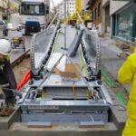 Instaladas las primeras rampas mecánicas de Pintor Colmeiro