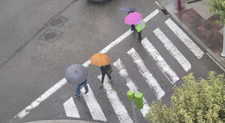 Los vigueses nos mojamos a lo grande: lluvia récord en solo seis días