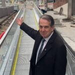 Vigo deja casi listas las rampas mecánicas de Pintor Colmeiro para acabar con su histórica cuesta