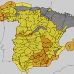 Alerta laranxa por choivas intensas en 16 concellos do interior de Pontevedra