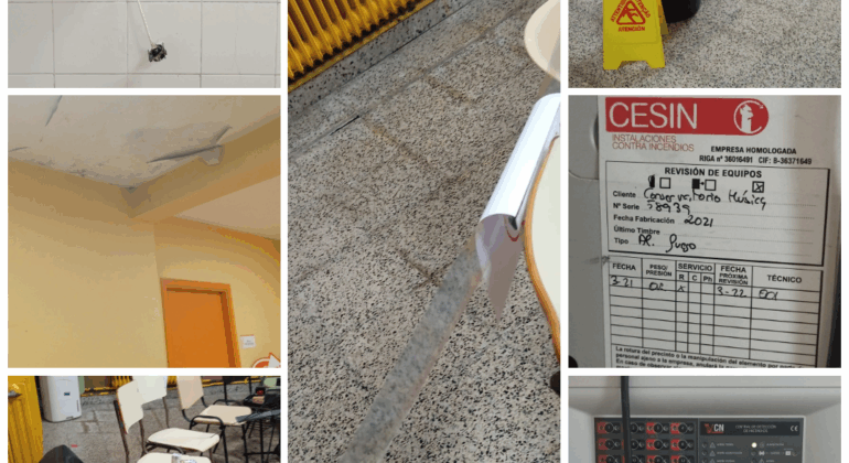 Un conservatorio muy mal conservado