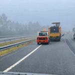 Empieza el asfaltado de emergencia de la A-52