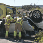 Muere un hombre atropellado por un coche que se salió de la calzada, entre Gondomar y Tomiño