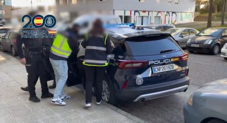 Detenido en Vigo y desmantelado un 'punto negro', con cocaína y heroína en Coia