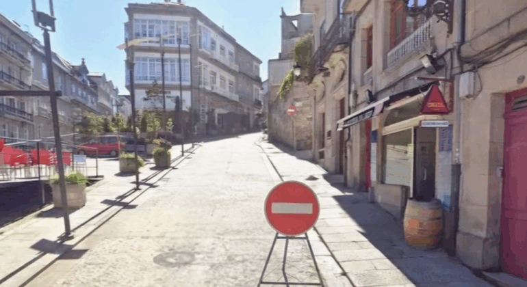 Cortes de tráfico en Vigo: en el Casco Vello, Praza de Compostela y túnel de Beiramar