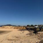 Arrancan las obras para salvar Praia América tras los graves daños de los temporales