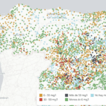 Greenpeace lanza un mapa interactivo de los municipios que beben agua contaminada con nitratos