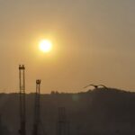 Fin de semana con más de 30 grados, nubes y claros y muy mala calidad del aire