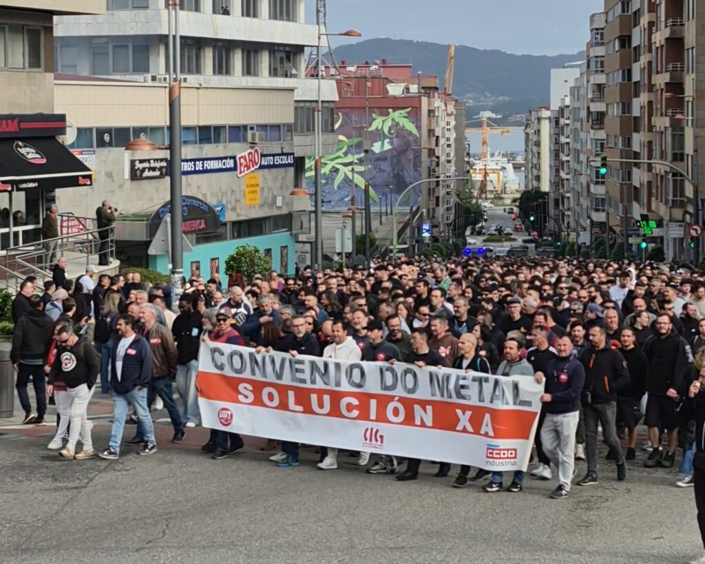 Huelga del metal en Pontevedra: la CIG mantiene el paro y convocan una manifestación en Vigo