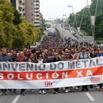 La huelga del metal paraliza Vigo: miles de trabajadores colapsan la ciudad en plena "guerra" con la patronal
