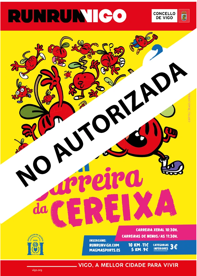 Suspensa a última hora a Carreira da Cereixa de Beade: a organización acusa ao Concello
