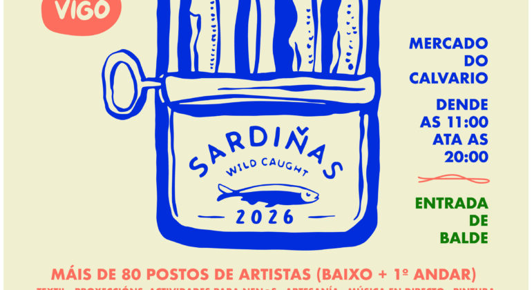 O mercado de arte máis orixinal de Vigo regresa ao Calvario con máis de 80 artistas e entrada de balde