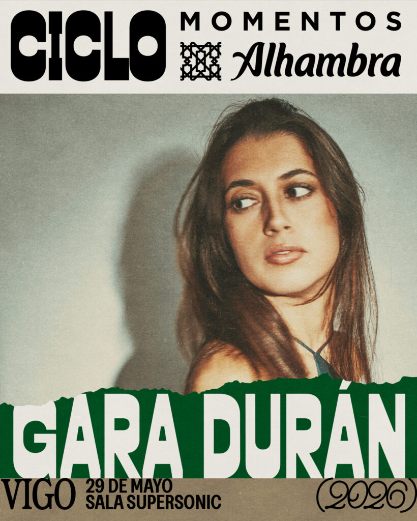 Gara Durán llega a Vigo con su nuevo universo musical para despedir Momentos Alhambra