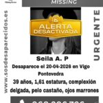 Hallan muerta en Vigo a la cantante Seila Esencia tras días desaparecida