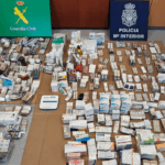 Nueve detenidos en una operación contra dos células de narcotráfico con cocaína, armas y tabaco de contrabando
