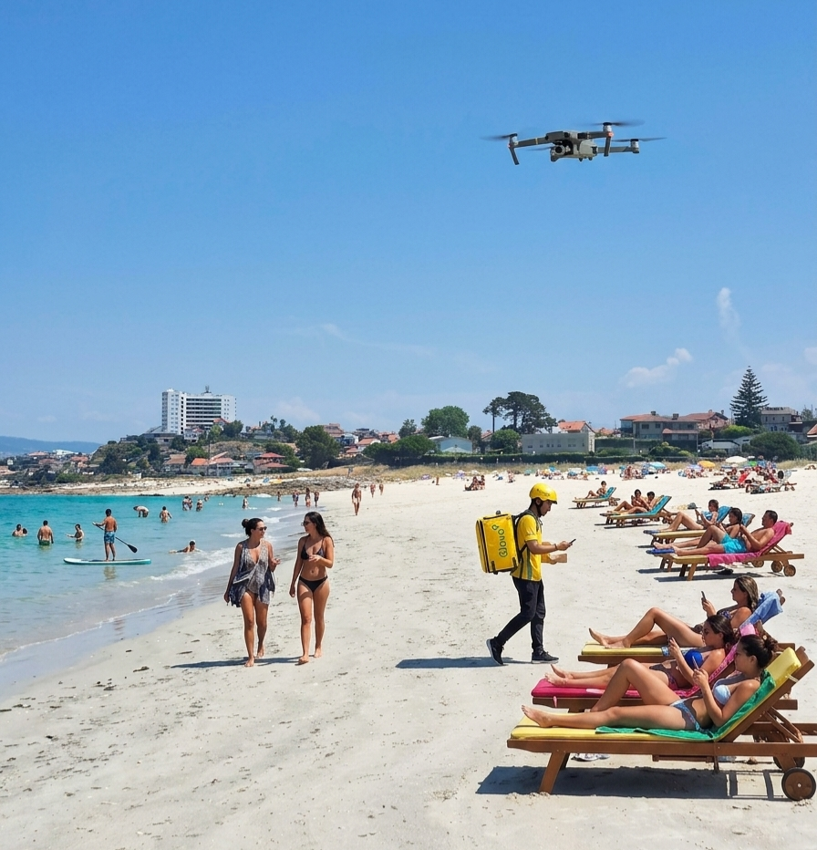 Ya están aquí la playas inteligentes: así cambia la experiencia de estar en la arena