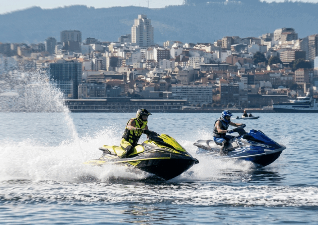 Vigo concentra las emergencias con motos de agua en Galicia: es la zona con más incidencias este año