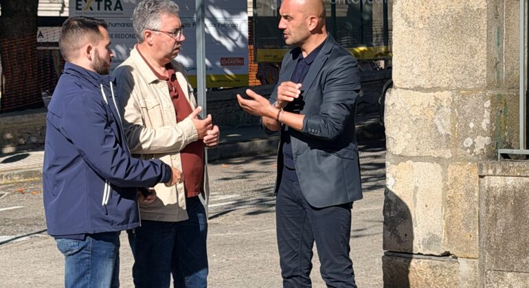 A Deputación impulsa dúas obras clave en Redondela: a renovación da Xunqueira e o novo edificio cultural