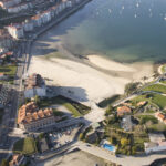 Sanidad levanta la alerta por contaminación en la Praia de Santa Marta en Baiona