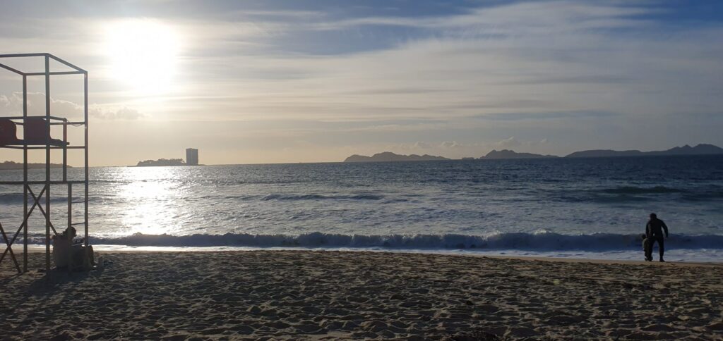 La ola de calor obliga a activar la alerta roja en Vigo y otros 47 municipios de Pontevedra