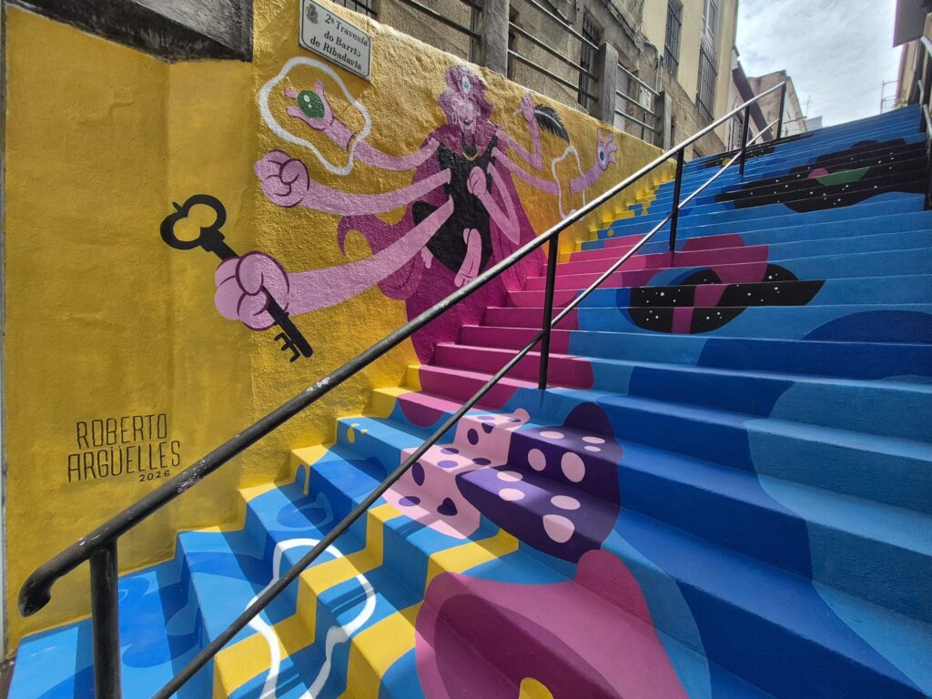 Vigo está a un paso de los 200 murales: así crecerá su gran museo al aire libre