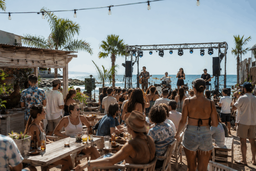 El Concello pasa de prohibir los conciertos en los chiringuitos a exigir a la Xunta que los autorice